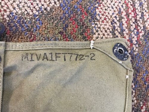 MIVA1 FT772-2 US ARMY GAS MASK BAG! MARKED FOR TRAINING