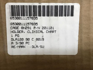 NEW OMNIMED Beam Products Patient Chart Holders Aluminum 12" x 9"