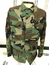 WOODLAND CAMO BDU COAT - GRADE A